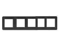 UNIC Rmeek  366mm pro 5 modul 52*52mm plast ern - 140 K