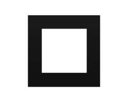 SRAN r�me�ek pro 1 modul plast �ern� - 48 K�