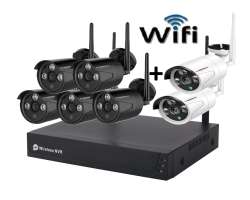  WiFi bezdr�tov� 7mi kamerov� set WTU7-035B s CZ menu - 6470 K�
