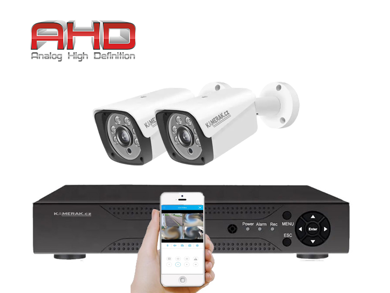 2 kamerov systm AHD HE2-60A 2Mpx