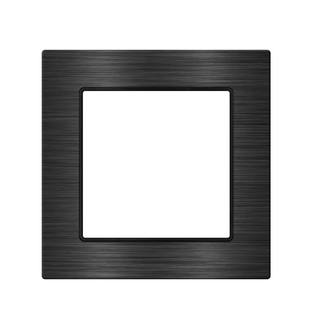 Rmeek pro 1 modul 52*52mm slitina hlinku ern