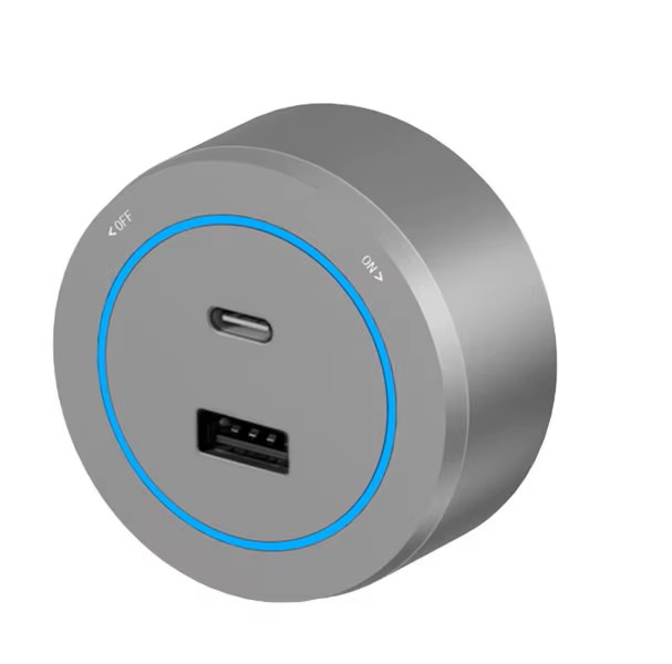 VoltLine Zsuvkov Modul USB+USB-C ed (68x30mm) pro Nstnn Lity